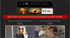 Desktop Screenshot of forobellezas.es